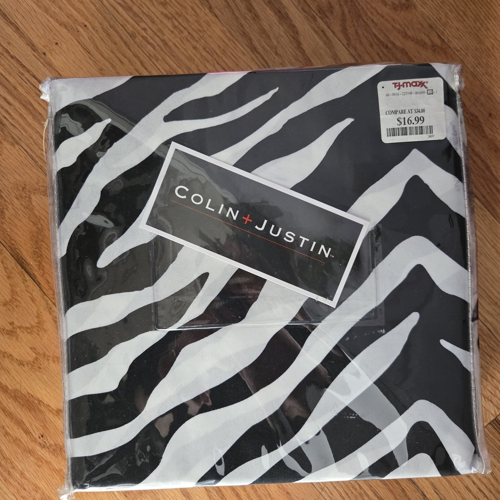 Black and White Zebra Print Bedding Sheets